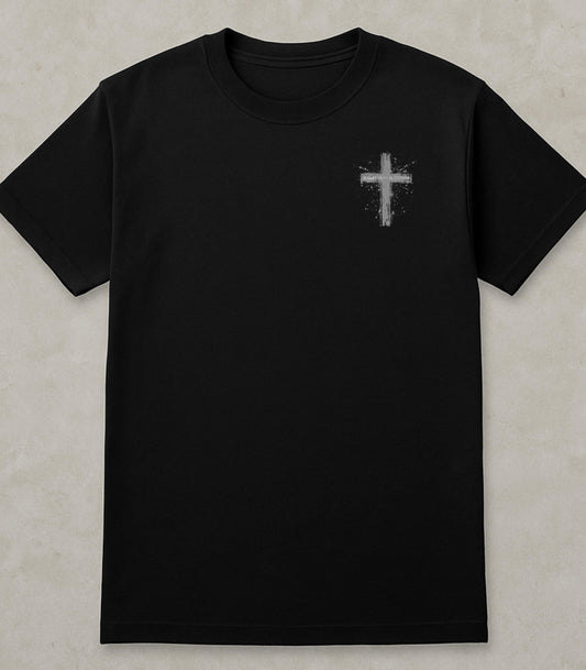 Unfiltered Truth Christian T-Shirt – John 16:33 Bible Verse Tee – Rugged Faith Apparel