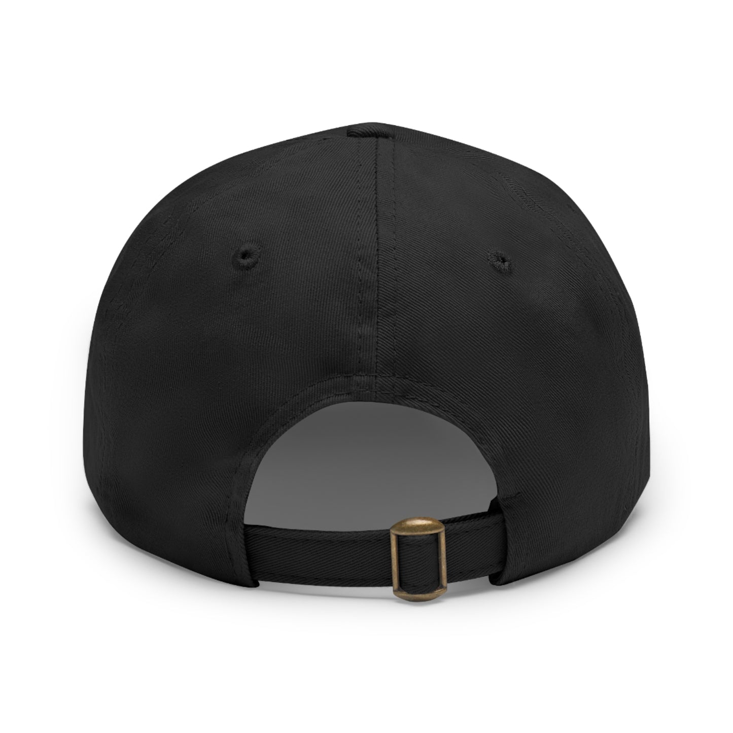 Rugged Truth Outfitters Logo Leather Patch Dad Hat – Adjustable Baseball Cap for Men & Women