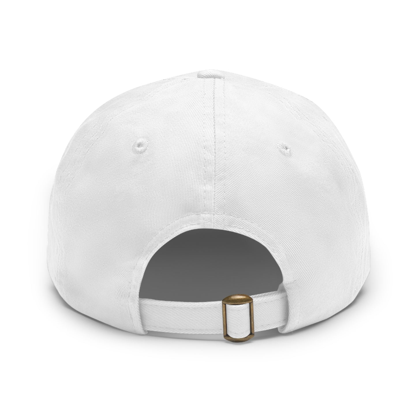 Rugged Truth Outfitters Logo Leather Patch Dad Hat – Adjustable Baseball Cap for Men & Women
