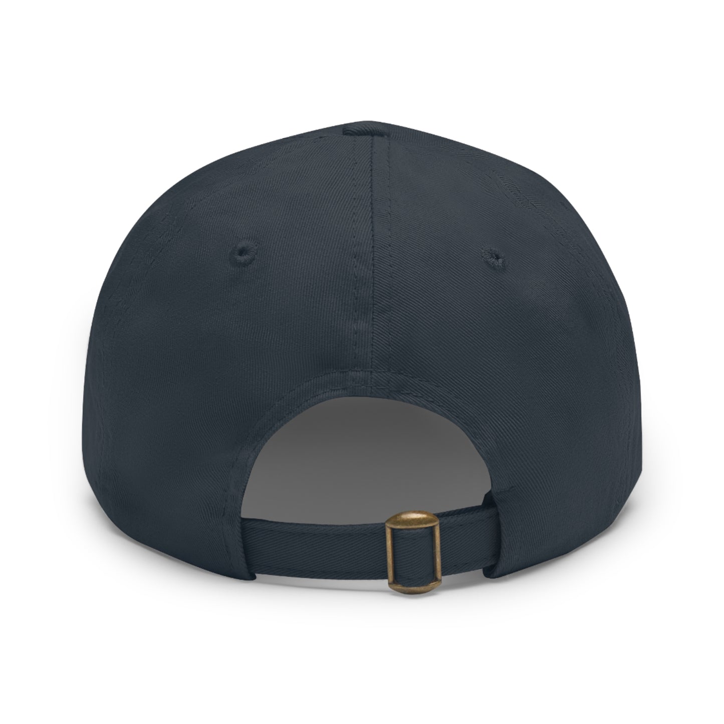 Rugged Truth Outfitters Logo Leather Patch Dad Hat – Adjustable Baseball Cap for Men & Women
