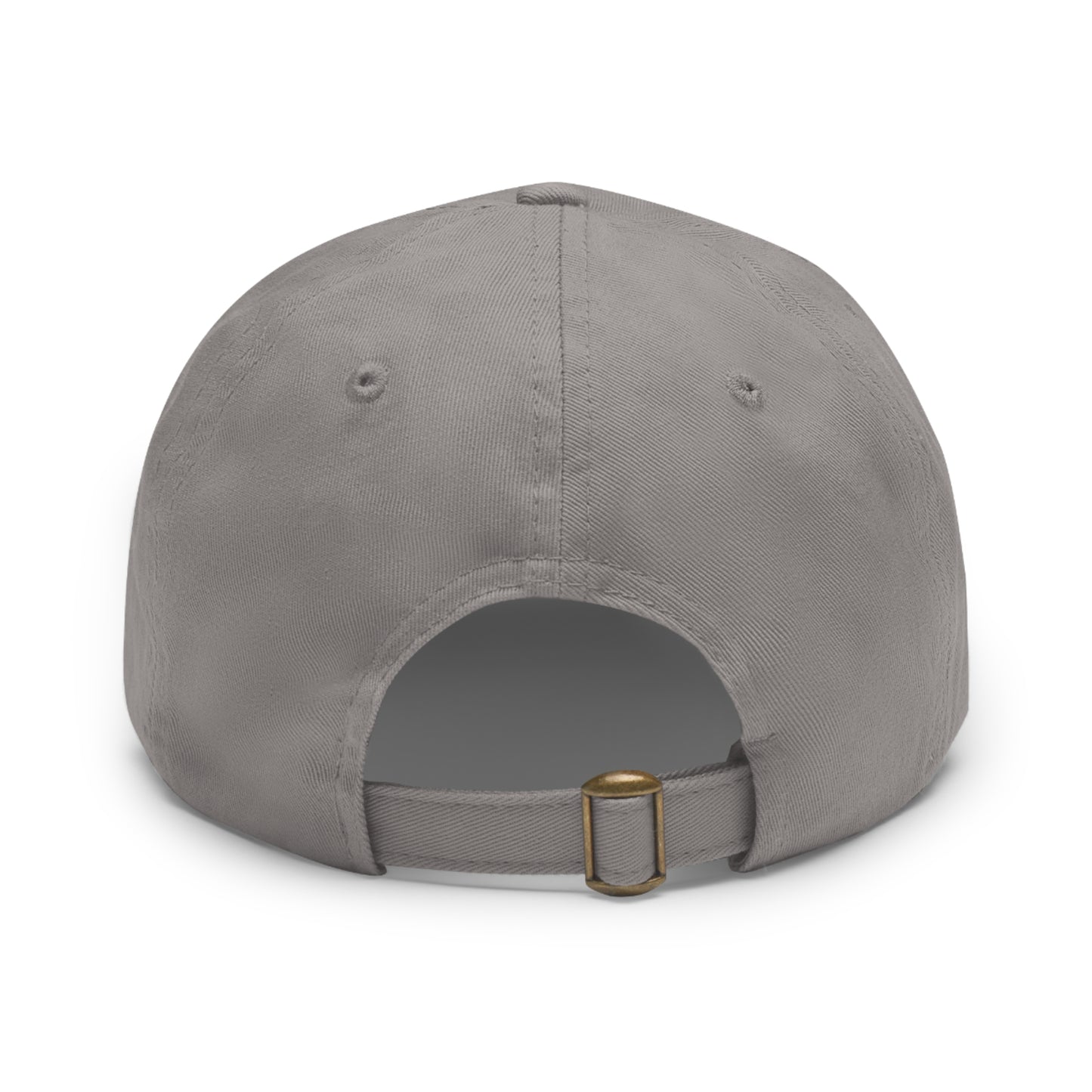 Rugged Truth Outfitters Logo Leather Patch Dad Hat – Adjustable Baseball Cap for Men & Women