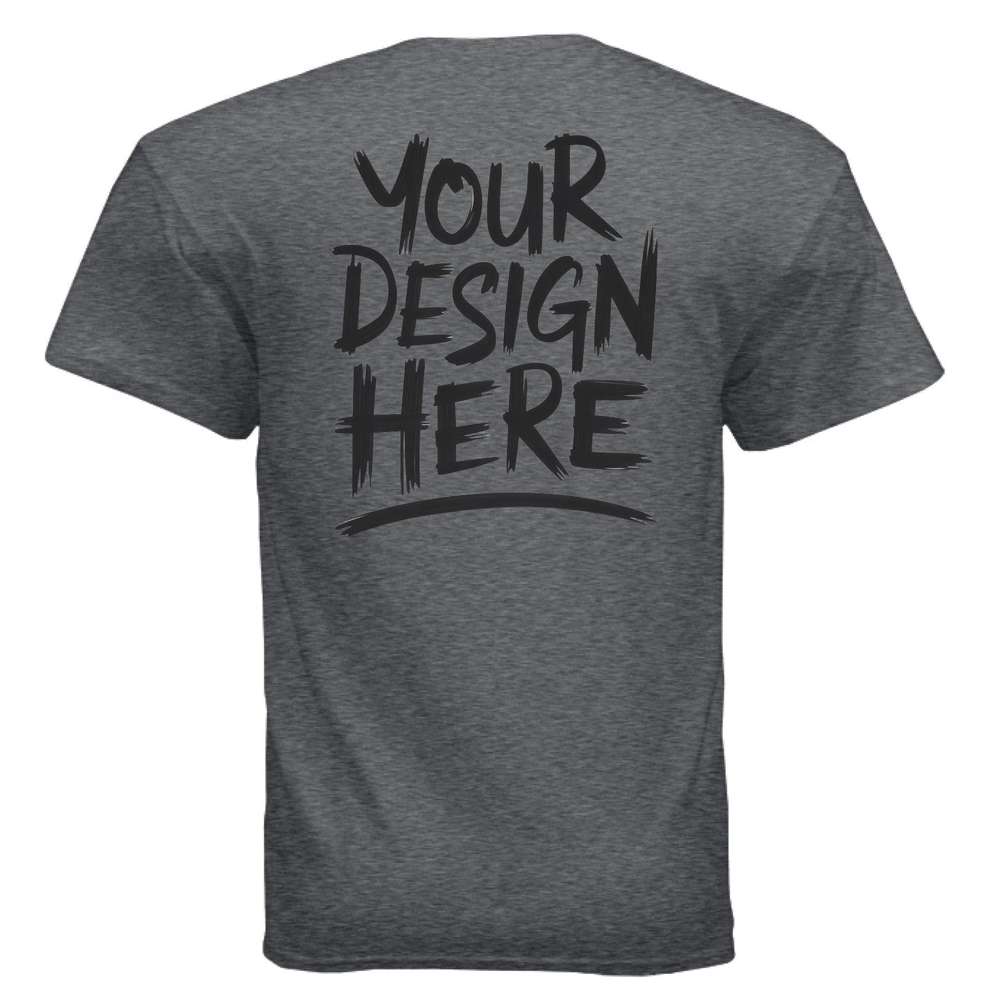 DARK HEATHER - BACK