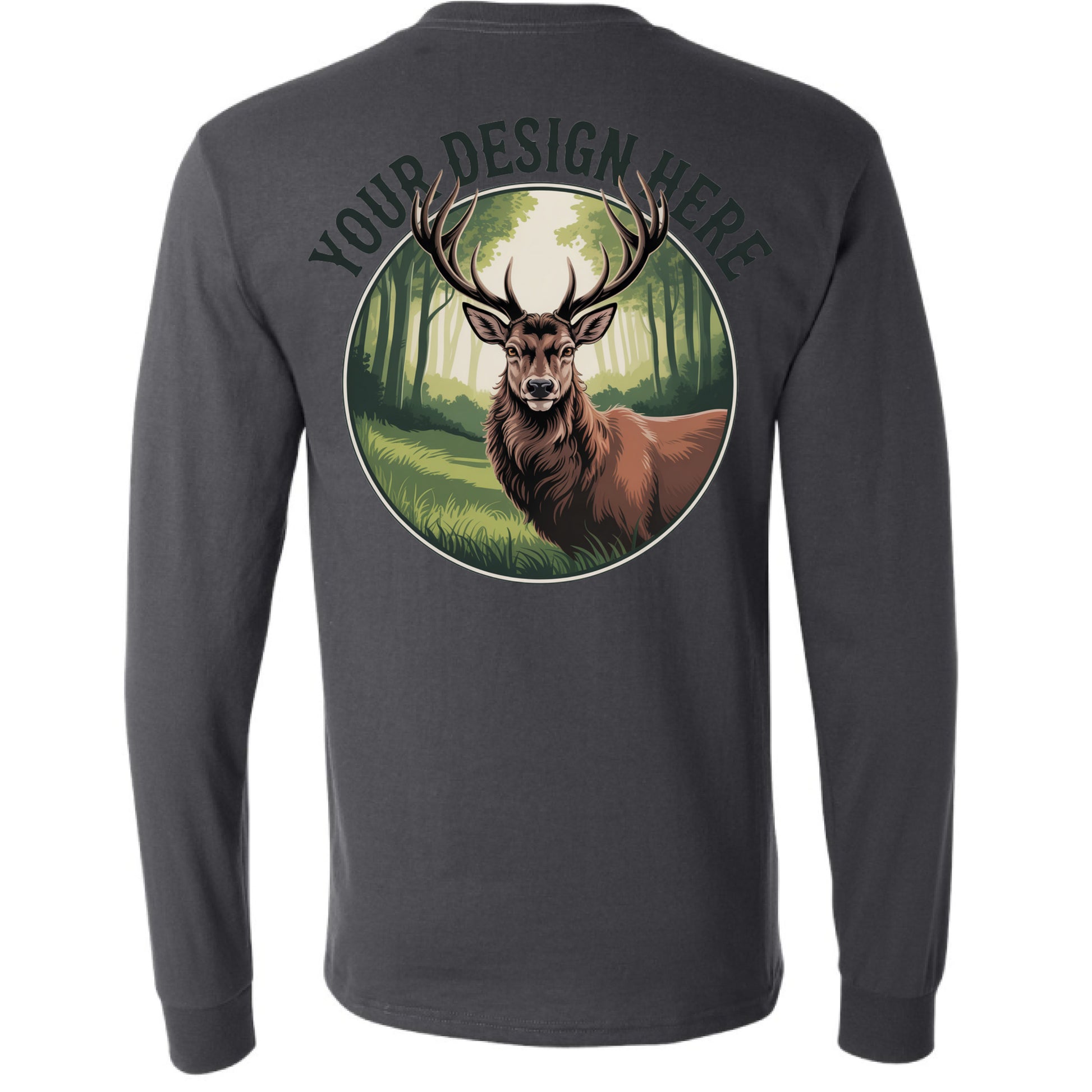 CHARCOAL GREY - BACK