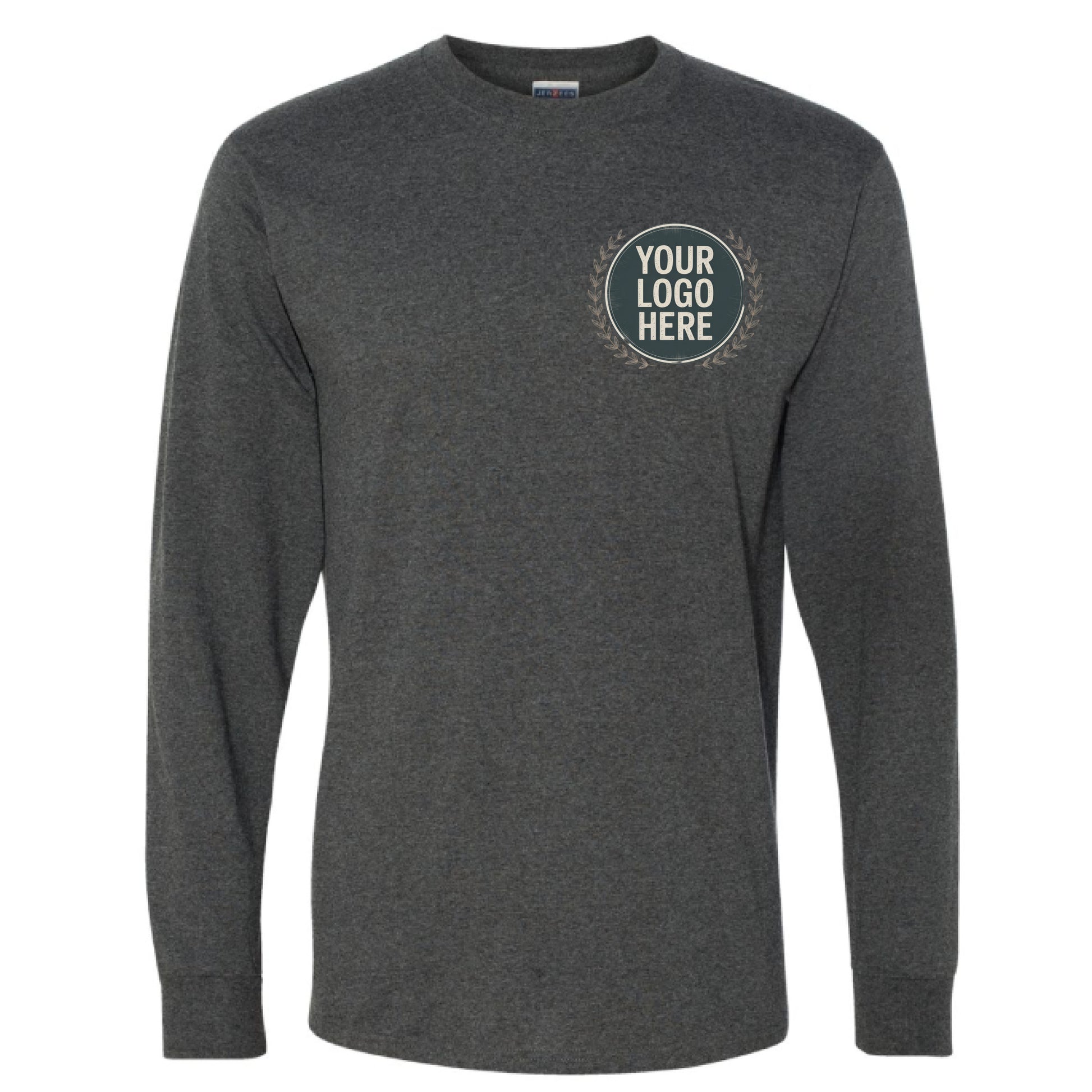BLACK HEATHER - FRONT