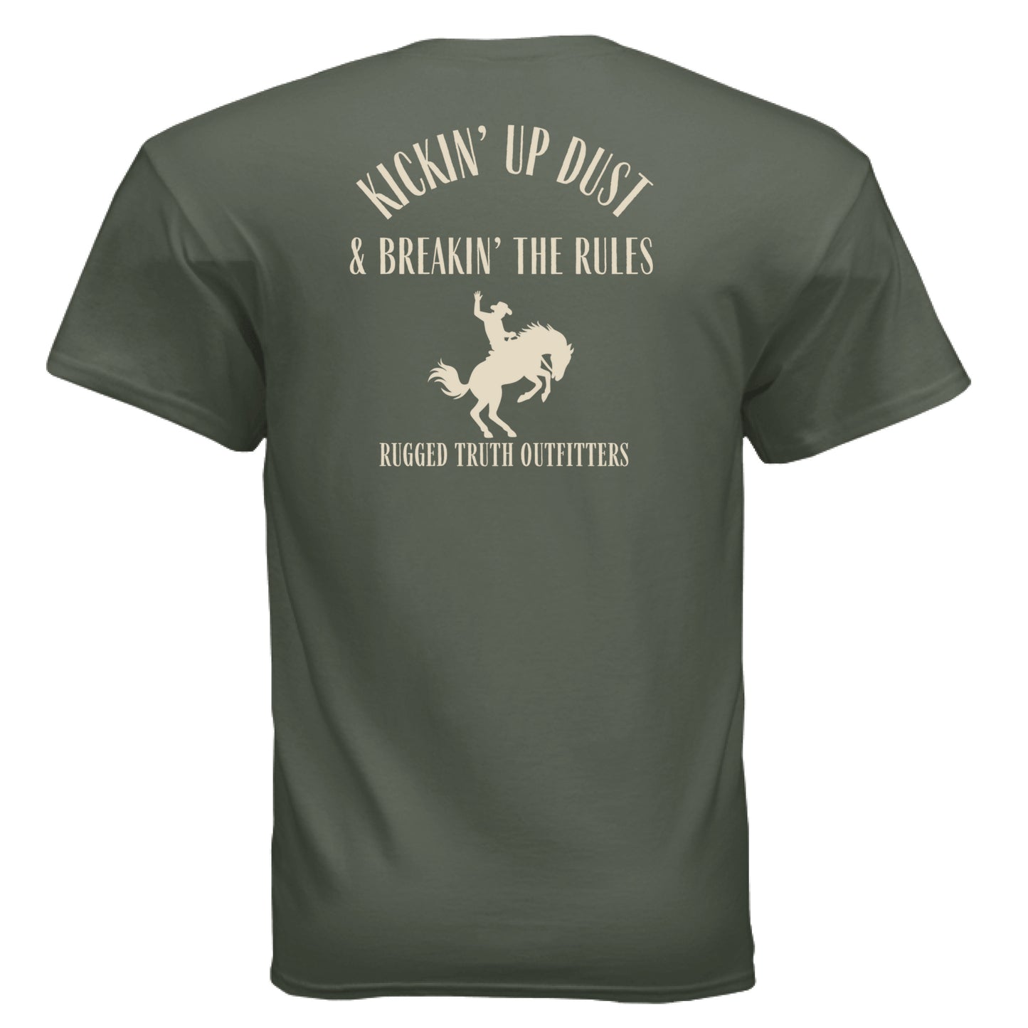 MILITARY GREEN - BACK