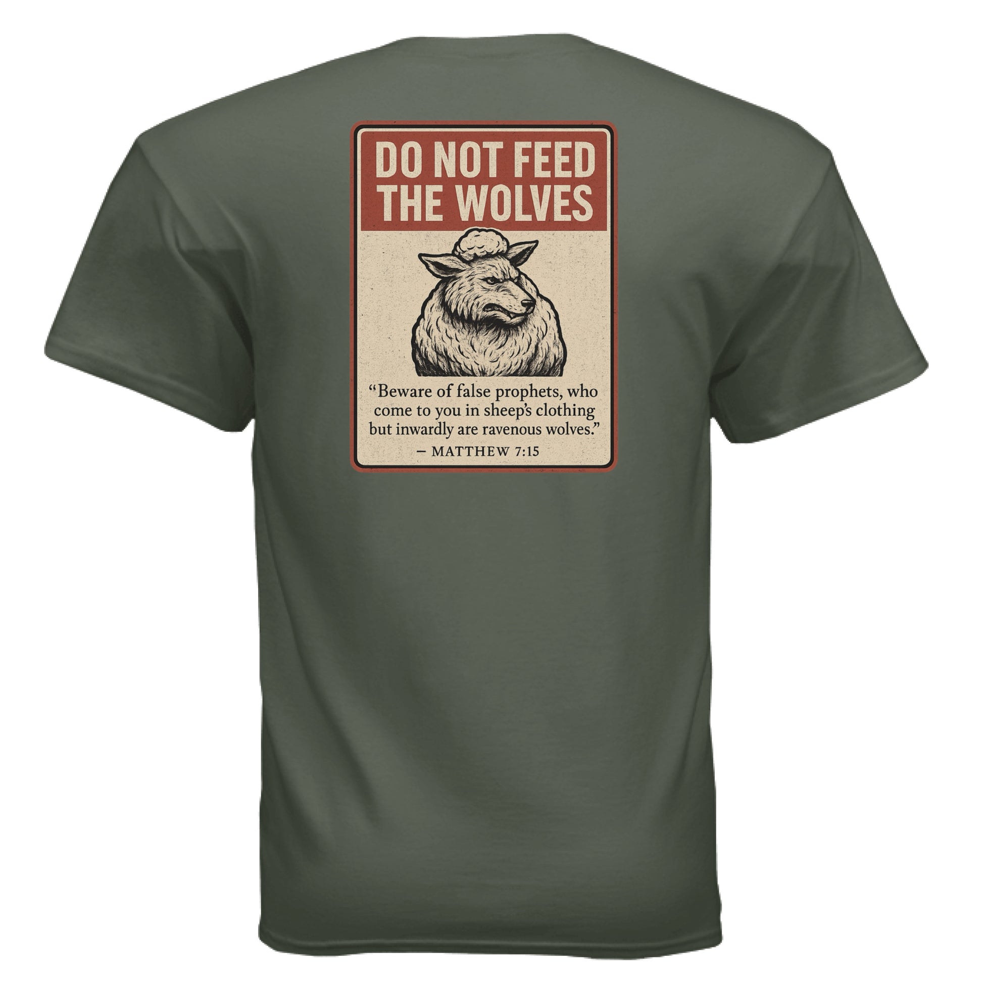 MILITARY GREEN - BACK