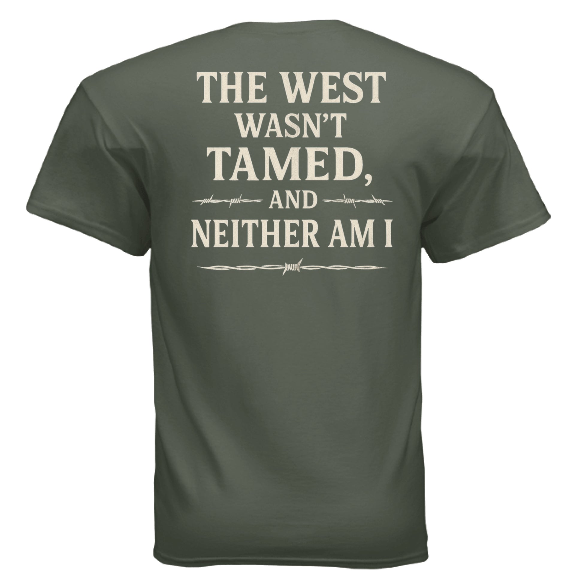 MILITARY GREEN - BACK